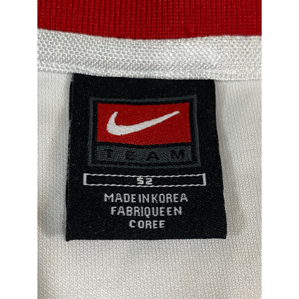 VTG Nike Chicago Bulls Scottie Pippen 33 Shimmer Jersey White Stitched 52 XL - Picture 4 of 12